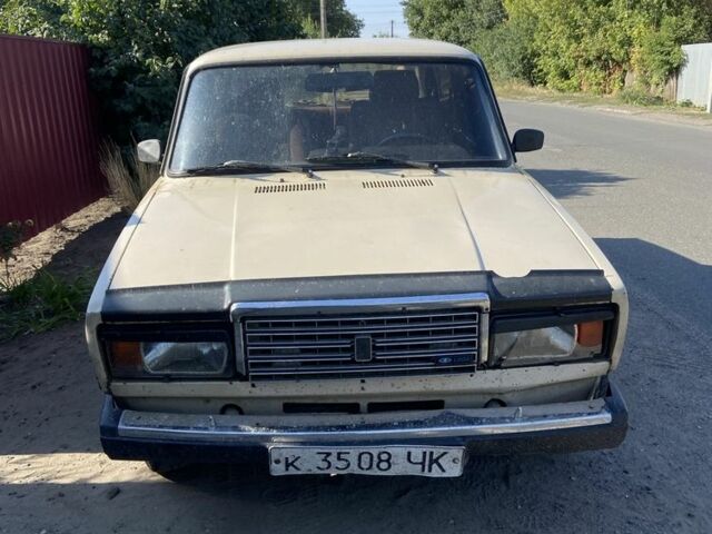 Белый ВАЗ 2107, объемом двигателя 1 л и пробегом 3 тыс. км за 723 $, фото 1 на Automoto.ua