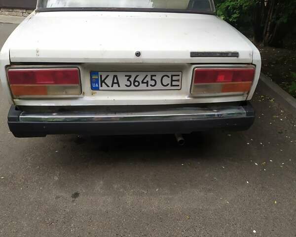 Белый ВАЗ 2107, объемом двигателя 1.5 л и пробегом 99 тыс. км за 850 $, фото 1 на Automoto.ua