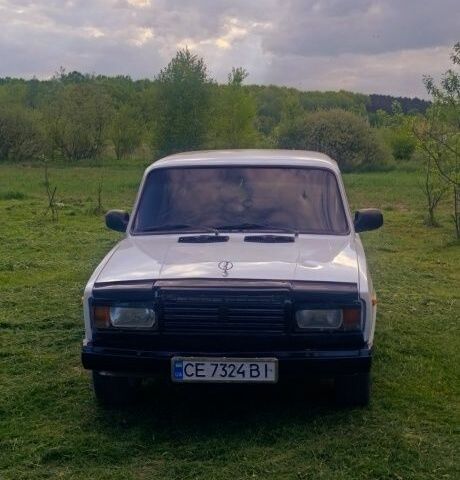 Белый ВАЗ 2107, объемом двигателя 1.3 л и пробегом 50 тыс. км за 800 $, фото 1 на Automoto.ua