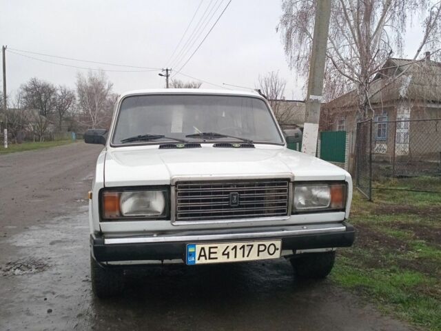 Білий ВАЗ 2107, об'ємом двигуна 1.5 л та пробігом 80 тис. км за 710 $, фото 1 на Automoto.ua