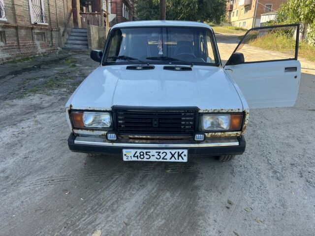 Білий ВАЗ 2107, об'ємом двигуна 1.5 л та пробігом 200 тис. км за 550 $, фото 1 на Automoto.ua