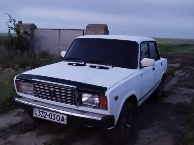 Белый ВАЗ 2107, объемом двигателя 0 л и пробегом 150 тыс. км за 850 $, фото 1 на Automoto.ua
