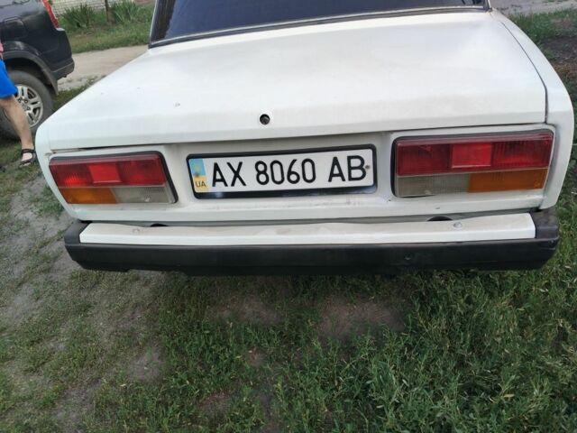 Белый ВАЗ 2107, объемом двигателя 1 л и пробегом 2 тыс. км за 550 $, фото 1 на Automoto.ua