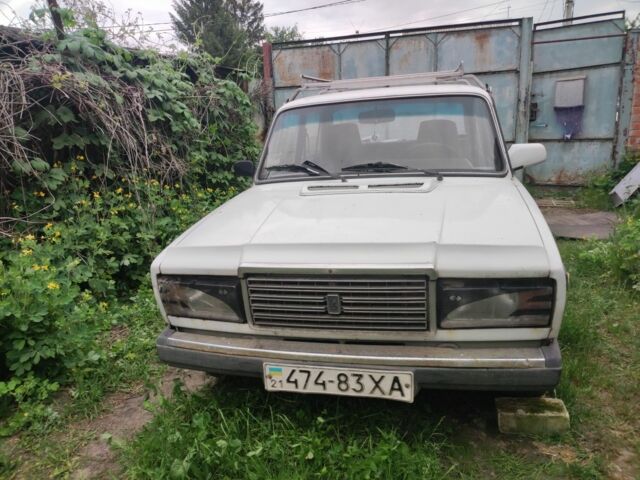 Белый ВАЗ 2107, объемом двигателя 0 л и пробегом 72 тыс. км за 492 $, фото 1 на Automoto.ua