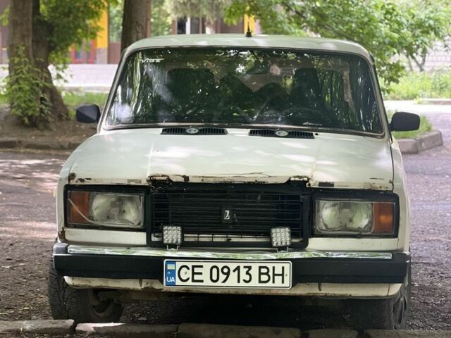 Белый ВАЗ 2107, объемом двигателя 1.5 л и пробегом 3 тыс. км за 550 $, фото 1 на Automoto.ua