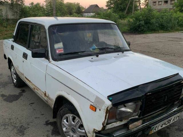 Белый ВАЗ 2107, объемом двигателя 1.5 л и пробегом 27 тыс. км за 500 $, фото 1 на Automoto.ua