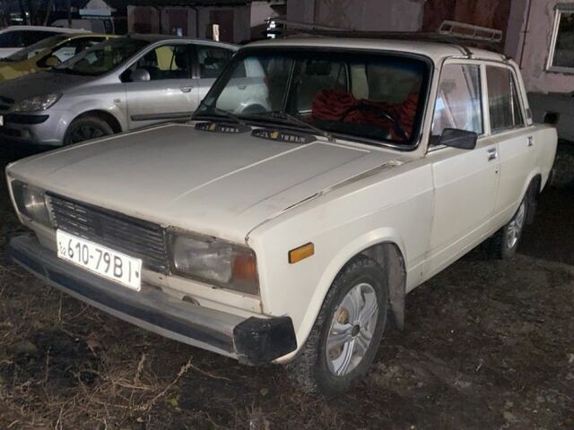 Белый ВАЗ 2107, объемом двигателя 1.5 л и пробегом 3 тыс. км за 600 $, фото 1 на Automoto.ua