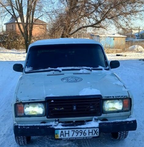 Білий ВАЗ 2107, об'ємом двигуна 1.5 л та пробігом 120 тис. км за 1100 $, фото 1 на Automoto.ua