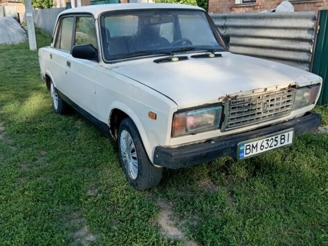 Белый ВАЗ 2107, объемом двигателя 0 л и пробегом 100 тыс. км за 503 $, фото 1 на Automoto.ua