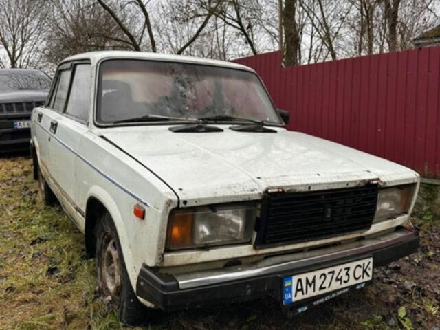 Білий ВАЗ 2107, об'ємом двигуна 1.5 л та пробігом 200 тис. км за 280 $, фото 1 на Automoto.ua