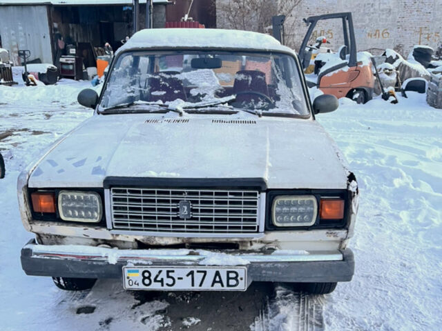 Белый ВАЗ 2107, объемом двигателя 1.6 л и пробегом 50 тыс. км за 333 $, фото 1 на Automoto.ua