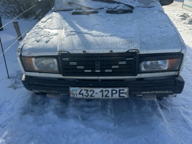 Белый ВАЗ 2107, объемом двигателя 0 л и пробегом 100 тыс. км за 348 $, фото 1 на Automoto.ua