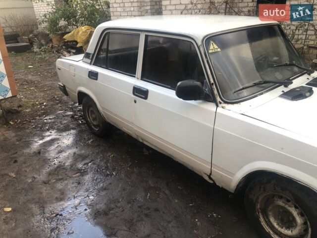 Белый ВАЗ 2107, объемом двигателя 1.5 л и пробегом 91 тыс. км за 446 $, фото 1 на Automoto.ua