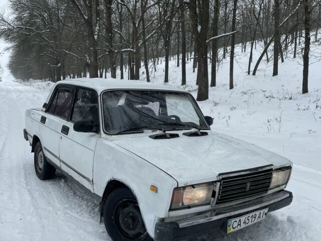 Белый ВАЗ 2107, объемом двигателя 1.5 л и пробегом 78 тыс. км за 524 $, фото 1 на Automoto.ua