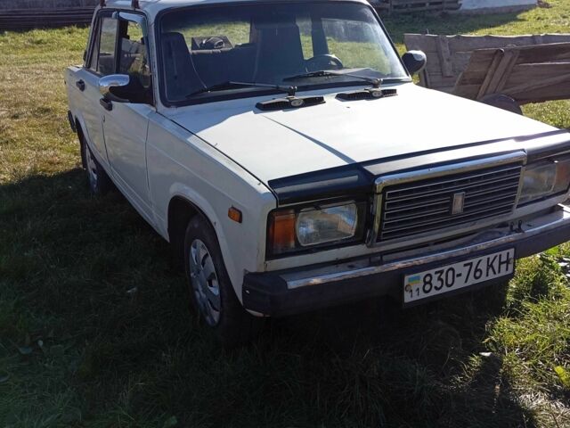 Белый ВАЗ 2107, объемом двигателя 0 л и пробегом 36 тыс. км за 508 $, фото 1 на Automoto.ua