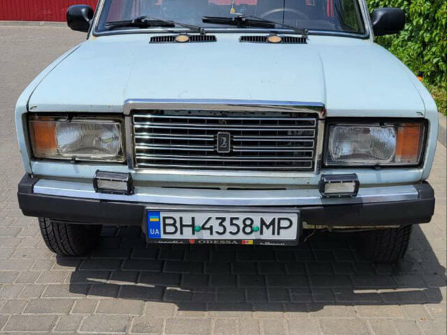 Белый ВАЗ 2107, объемом двигателя 1.5 л и пробегом 111 тыс. км за 1250 $, фото 1 на Automoto.ua