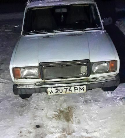 Белый ВАЗ 2107, объемом двигателя 1.5 л и пробегом 0 тыс. км за 600 $, фото 1 на Automoto.ua