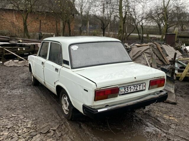 Белый ВАЗ 2107, объемом двигателя 1.5 л и пробегом 213 тыс. км за 550 $, фото 1 на Automoto.ua