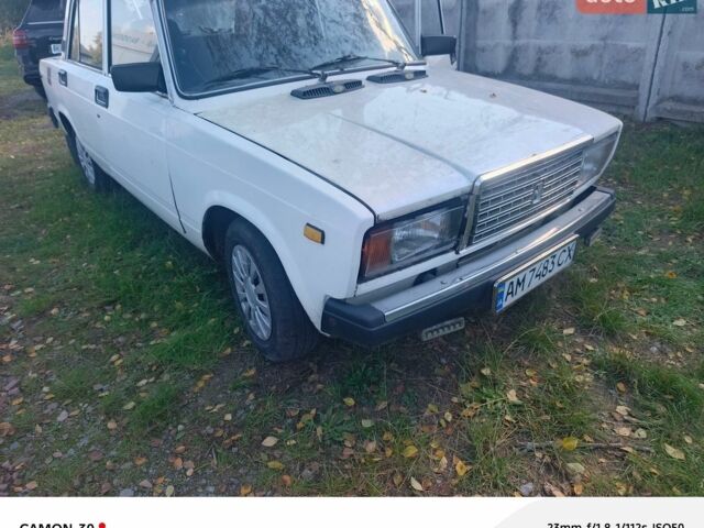 Белый ВАЗ 2107, объемом двигателя 1.45 л и пробегом 220 тыс. км за 850 $, фото 1 на Automoto.ua