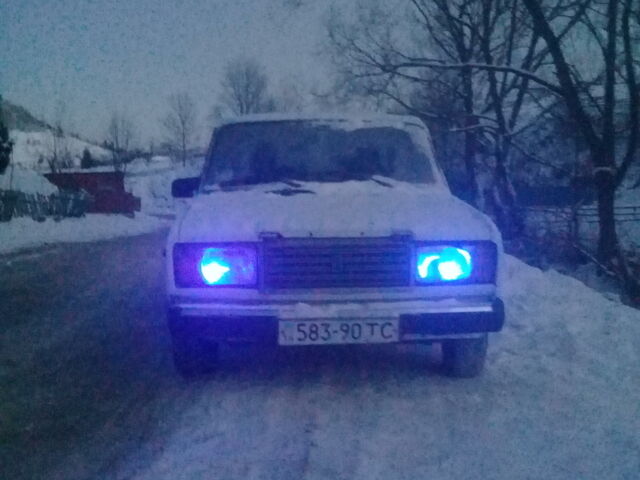 Белый ВАЗ 2107, объемом двигателя 1.6 л и пробегом 40 тыс. км за 850 $, фото 1 на Automoto.ua