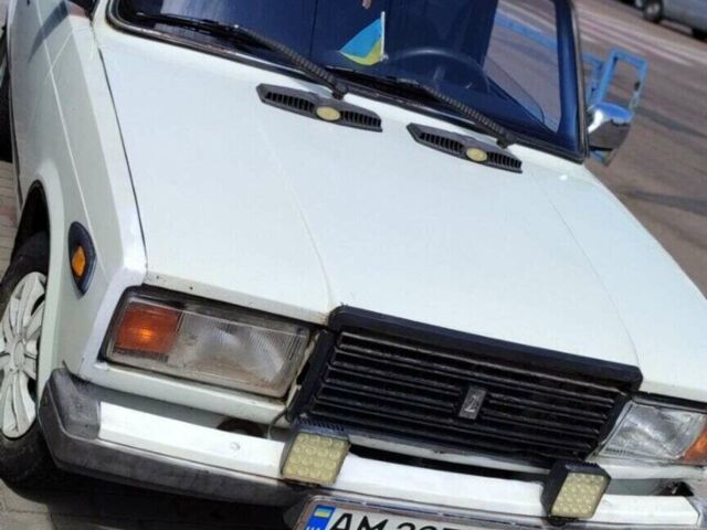 Білий ВАЗ 2107, об'ємом двигуна 1.57 л та пробігом 100 тис. км за 1350 $, фото 1 на Automoto.ua