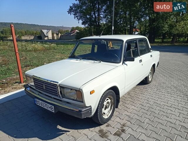 Белый ВАЗ 2107, объемом двигателя 1.5 л и пробегом 91 тыс. км за 1500 $, фото 1 на Automoto.ua