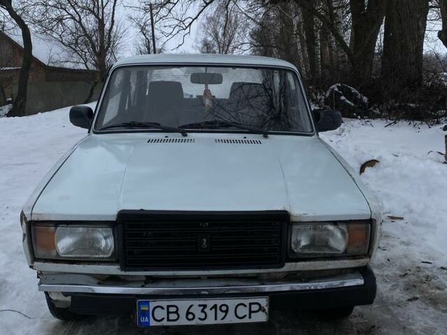 Білий ВАЗ 2107, об'ємом двигуна 1.6 л та пробігом 3 тис. км за 556 $, фото 1 на Automoto.ua