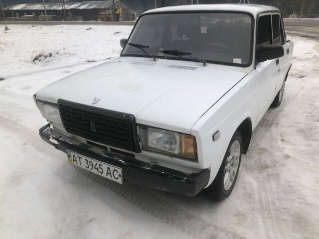 Білий ВАЗ 2107, об'ємом двигуна 1.5 л та пробігом 42 тис. км за 445 $, фото 1 на Automoto.ua