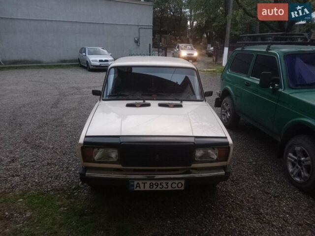 Белый ВАЗ 2107, объемом двигателя 1.5 л и пробегом 95 тыс. км за 1500 $, фото 1 на Automoto.ua