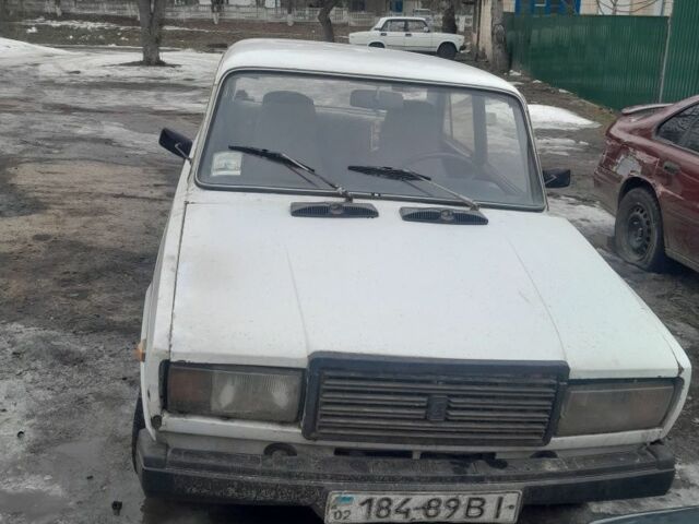 Білий ВАЗ 2107, об'ємом двигуна 0 л та пробігом 100 тис. км за 550 $, фото 1 на Automoto.ua