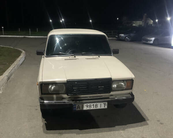 Белый ВАЗ 2107, объемом двигателя 1.7 л и пробегом 111 тыс. км за 900 $, фото 1 на Automoto.ua