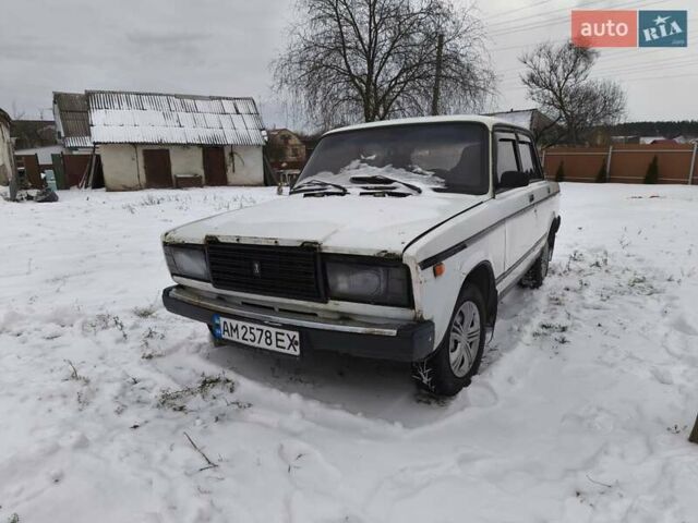 Білий ВАЗ 2107, об'ємом двигуна 1.6 л та пробігом 100 тис. км за 550 $, фото 1 на Automoto.ua
