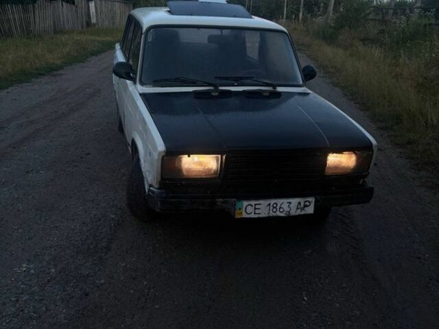 Білий ВАЗ 2107, об'ємом двигуна 1.5 л та пробігом 70 тис. км за 337 $, фото 1 на Automoto.ua