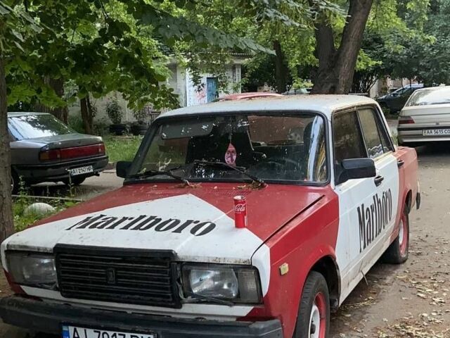 Белый ВАЗ 2107, объемом двигателя 1.5 л и пробегом 100 тыс. км за 202 $, фото 1 на Automoto.ua