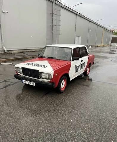 Белый ВАЗ 2107, объемом двигателя 1.5 л и пробегом 150 тыс. км за 580 $, фото 1 на Automoto.ua