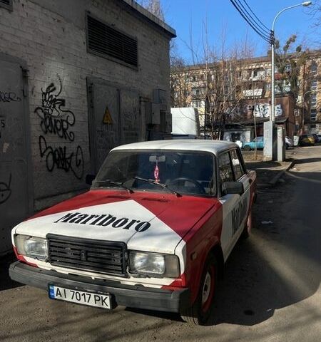 Белый ВАЗ 2107, объемом двигателя 1.57 л и пробегом 57 тыс. км за 750 $, фото 1 на Automoto.ua