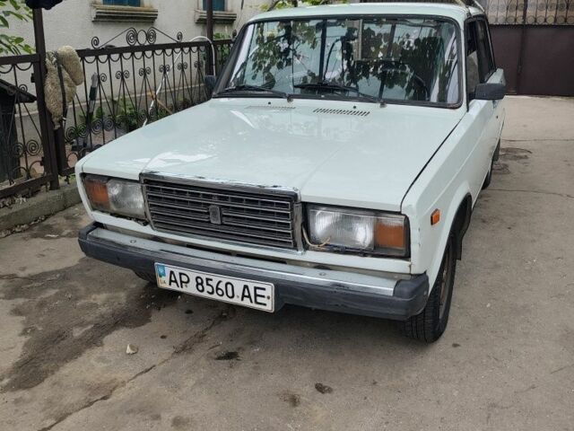 Білий ВАЗ 2107, об'ємом двигуна 1.5 л та пробігом 80 тис. км за 1350 $, фото 1 на Automoto.ua