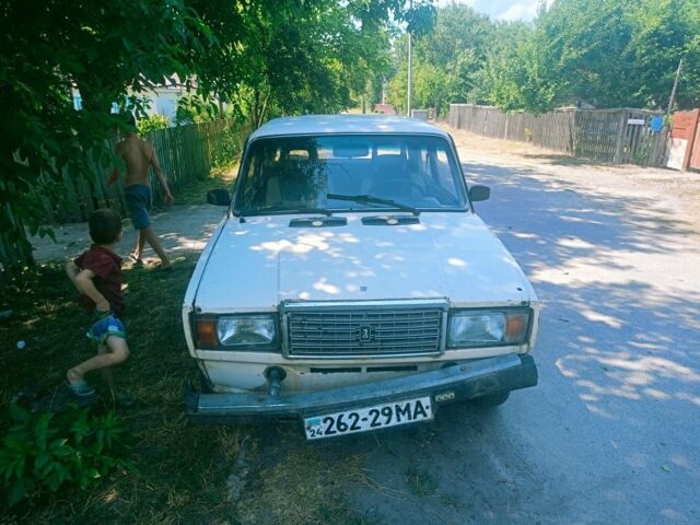 Білий ВАЗ 2107, об'ємом двигуна 1.5 л та пробігом 50 тис. км за 481 $, фото 1 на Automoto.ua