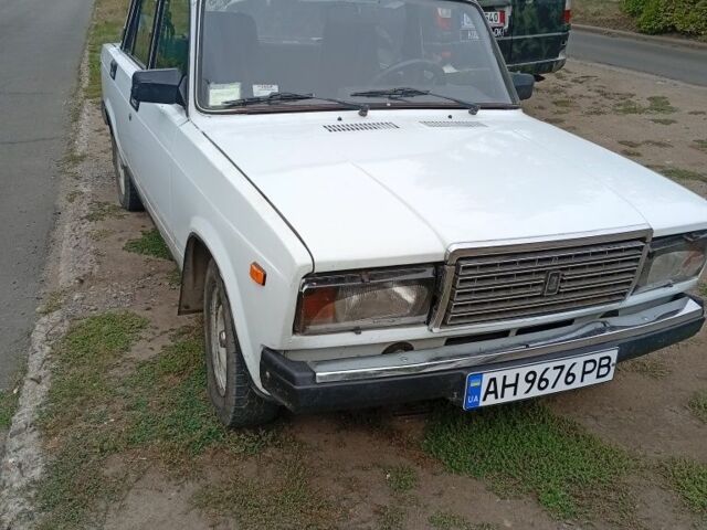 Білий ВАЗ 2107, об'ємом двигуна 1.5 л та пробігом 70 тис. км за 995 $, фото 1 на Automoto.ua