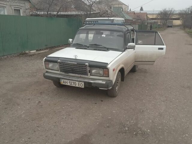 Белый ВАЗ 2107, объемом двигателя 0 л и пробегом 300 тыс. км за 473 $, фото 1 на Automoto.ua