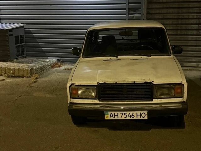 Белый ВАЗ 2107, объемом двигателя 1.5 л и пробегом 777 тыс. км за 332 $, фото 1 на Automoto.ua