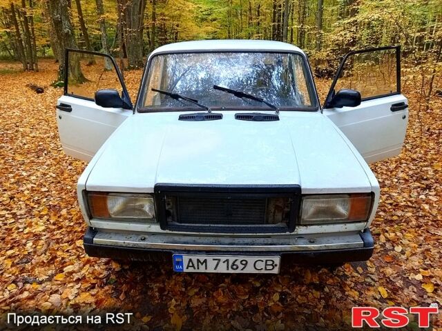 Білий ВАЗ 2107, об'ємом двигуна 1.5 л та пробігом 47 тис. км за 900 $, фото 1 на Automoto.ua