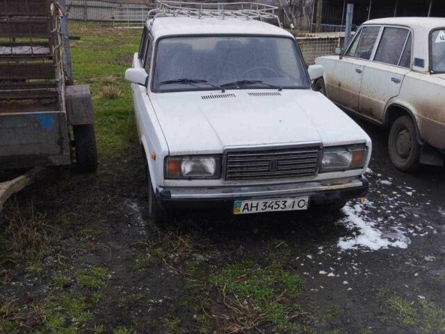 Белый ВАЗ 2107, объемом двигателя 1.5 л и пробегом 200 тыс. км за 710 $, фото 1 на Automoto.ua