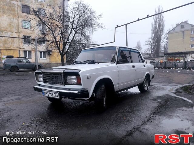 Белый ВАЗ 2107, объемом двигателя 1.5 л и пробегом 173 тыс. км за 900 $, фото 1 на Automoto.ua
