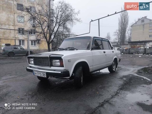 Белый ВАЗ 2107, объемом двигателя 1.45 л и пробегом 173 тыс. км за 900 $, фото 1 на Automoto.ua