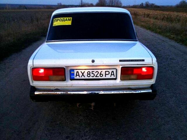 Белый ВАЗ 2107, объемом двигателя 1.5 л и пробегом 0 тыс. км за 1200 $, фото 1 на Automoto.ua