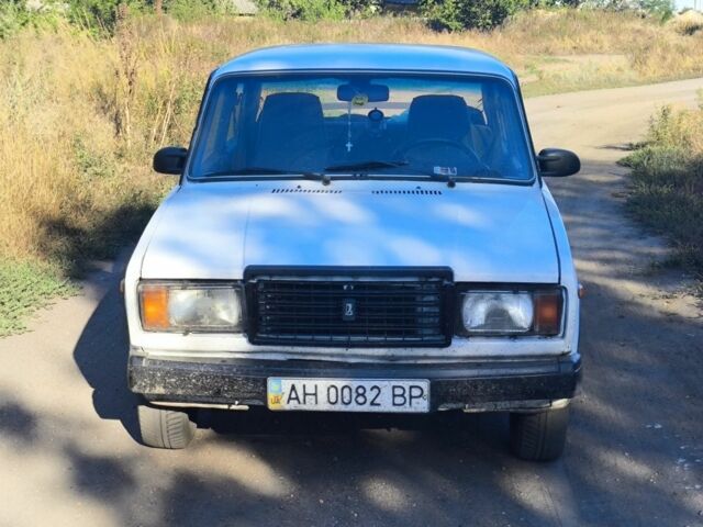 Белый ВАЗ 2107, объемом двигателя 0 л и пробегом 150 тыс. км за 666 $, фото 1 на Automoto.ua