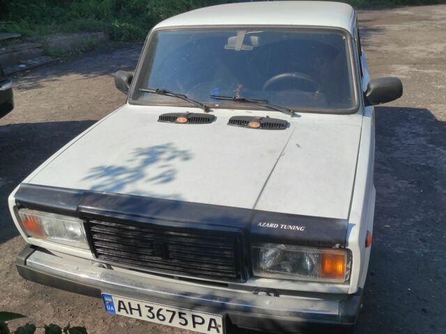 Білий ВАЗ 2107, об'ємом двигуна 1.5 л та пробігом 80 тис. км за 901 $, фото 1 на Automoto.ua