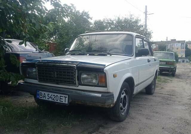 Білий ВАЗ 2107, об'ємом двигуна 1.5 л та пробігом 83 тис. км за 850 $, фото 1 на Automoto.ua