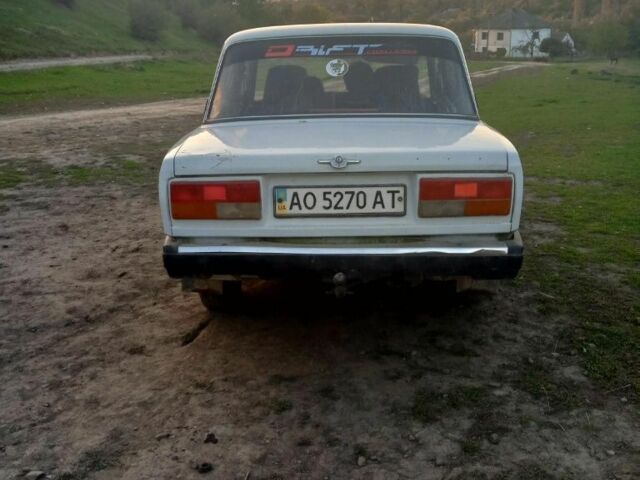 Білий ВАЗ 2107, об'ємом двигуна 1.5 л та пробігом 170 тис. км за 500 $, фото 1 на Automoto.ua